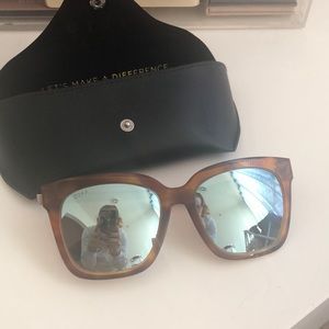 Diff Bella honey tortoise sunglasses